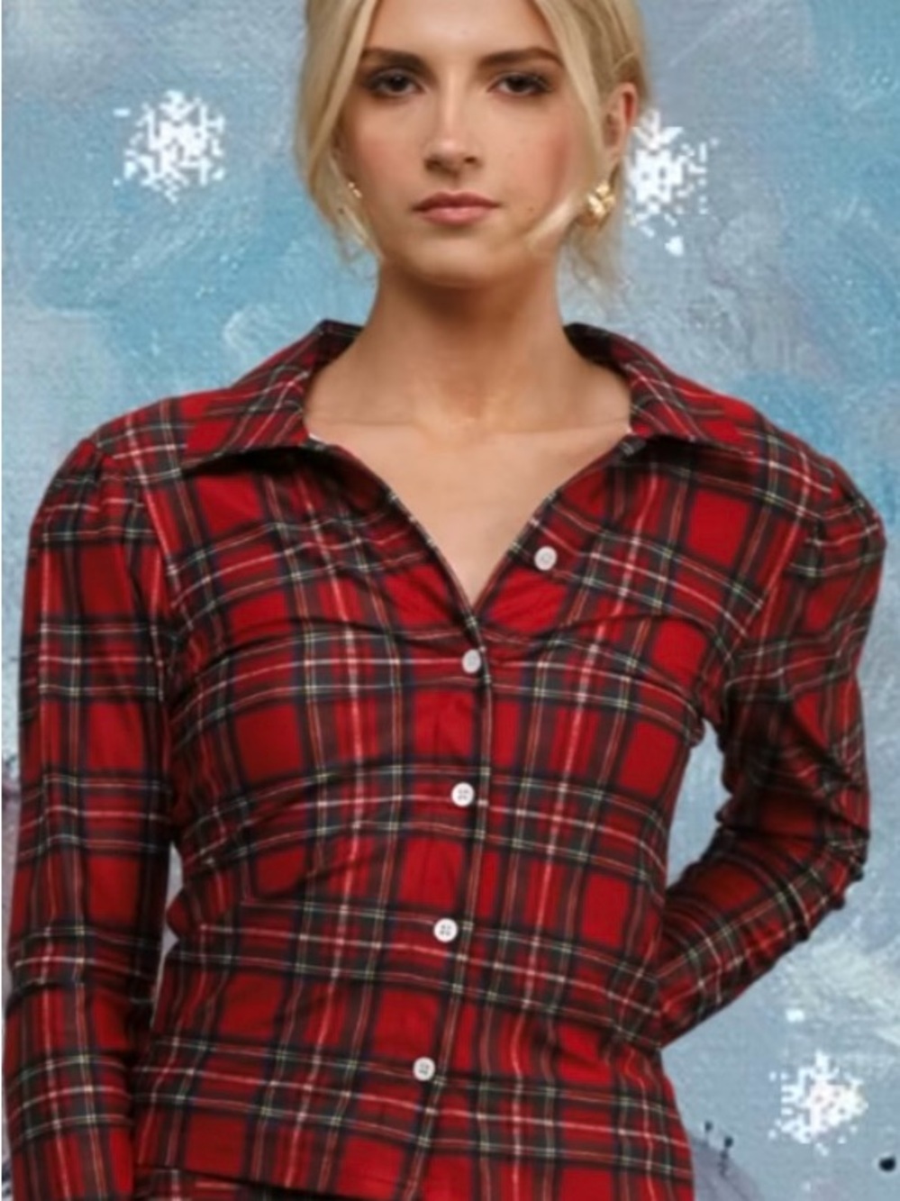 Smith and Quinn Ezra Merry Tartan Button-Down Shirt
